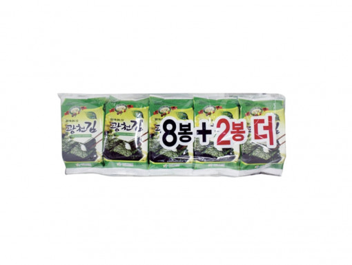 Kwangcheon - Seasoned Seaweed Olive 50g(5x10)