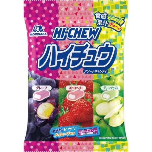 Morinaga Hi-Chew (Grape/Strawberry/Apple) 86g
