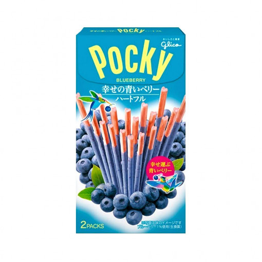 Pocky Heartful Blueberry 54.6g