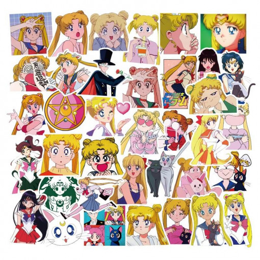 Sailor Moon Stickers (50pcs)