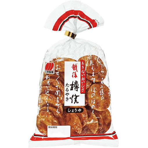 'Sanko' Echigo Taru Yaki Shoyu - Japanese Rice Cracker 96g
