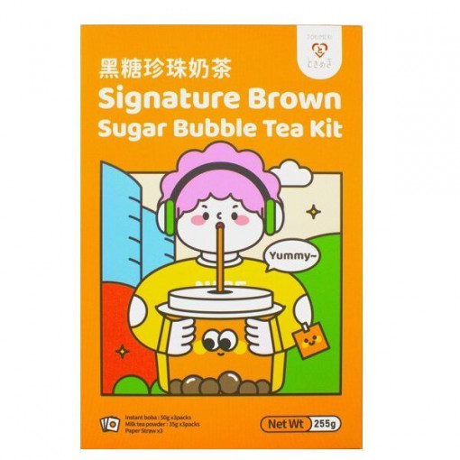 Tokimeki Bubble Tea Kit Brown Sugar Flavor 255g