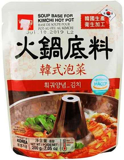 Wang Soup Base For Kimchi Hot Pot 200g