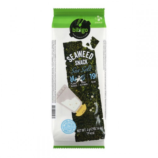 CJ Bibigo Seaweed Snack Sea Salt 4g