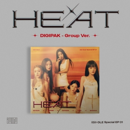 (G)I-DLE – Heat (Digipack Group Ver.)