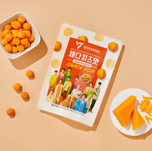 HY Snack Pop Cheddar Cheese Flavor 50g