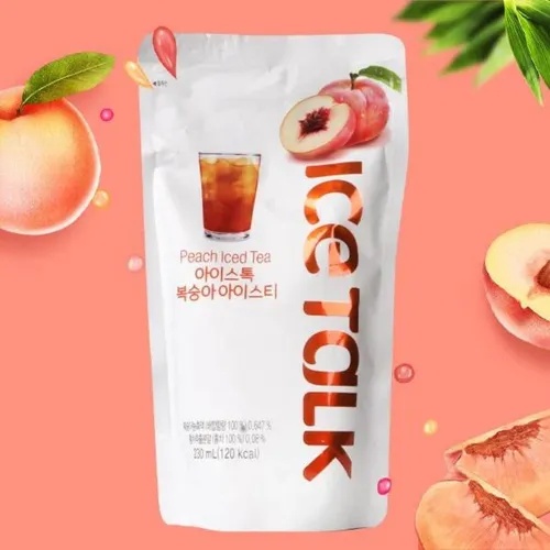 Ice Talk Peach Ice Tea Zero Sugar 230ml