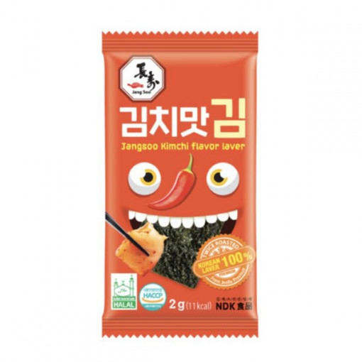 JANGSOO Kimchi Roasted Laver 1x2g