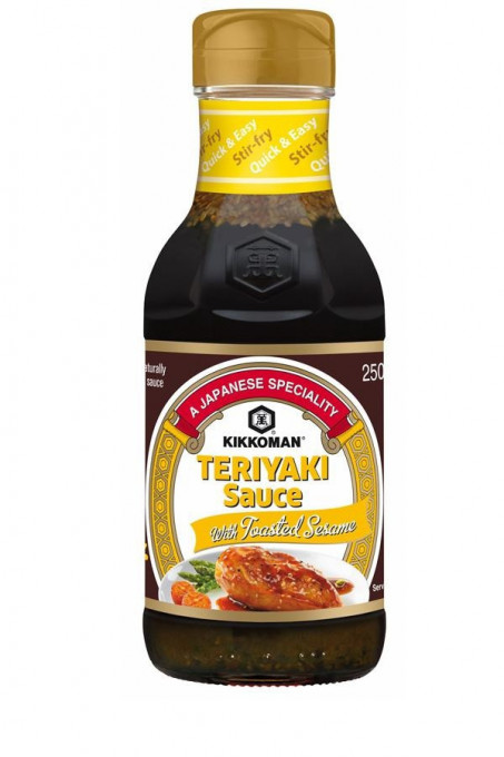 Kikkoman Teriyaki Sauce with toasted sesame 250ml