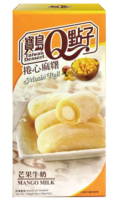 Mango Milk Mochi Roll 150g