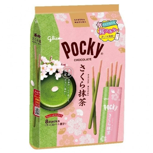 Pocky Sakura Matcha Pack 101.6 g