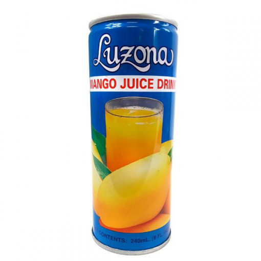 Drinks mango juice LUZONA can 240ml