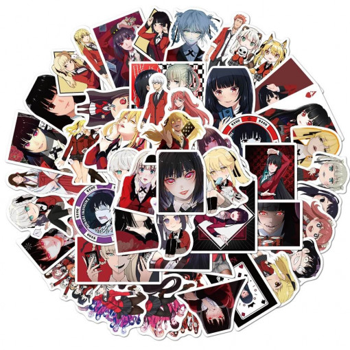 Kakegurui Stickers (50pcs)