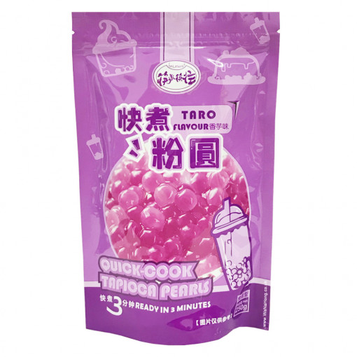 KLKW Tapioca Pearls Taro Flavor 250g