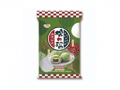 Marshmellow Daifuku (Matcha Red Bean Mochi) 120g