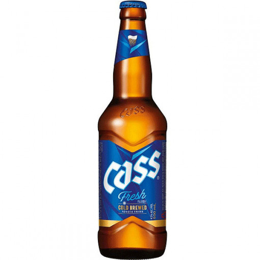 Cass Fresh Lager Beer 4.5%alc. 330ml