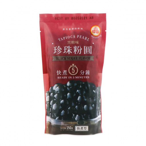 Tapioca Pearl Topping Black Sugar 250g