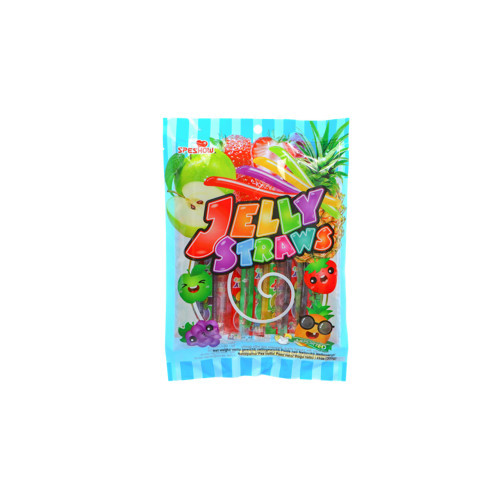 Assorted Jelly Straws 300g