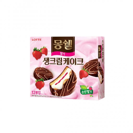 Lotte Strawberry Cake 384g