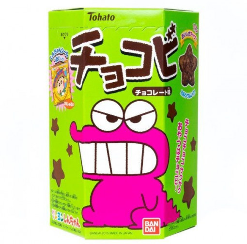 Tohato Chocolate Snack 25g (+1 Shin-Chan Sticker) 15th Anniversary
