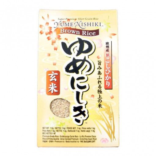 Yume Nishiki Brown Rice 1KG
