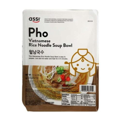 Assi Instant Rice Noodle Cup (Pho flavour) 99g