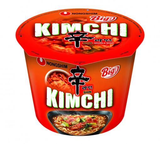 NS Big Bowl Noodle Kimchi 112G