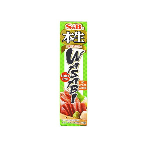Premium Wasabi Paste(Tube) S&B Gluten Free 43g