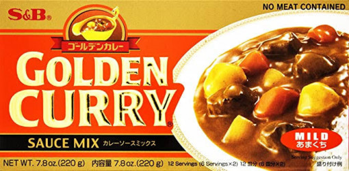 GOLDEN CURRY JUMBO MILD 220g