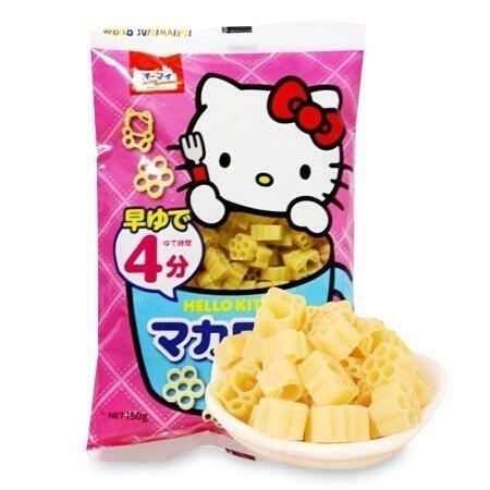 Nippn Morning Hello Kitty & Flour Shape Macaroni 120g