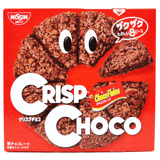 Nissin Crisp Choco Flakes Milk 72g (8pc)