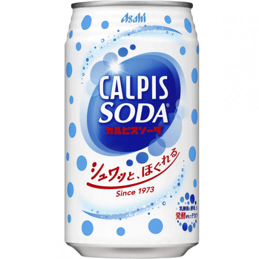 Asahi Canned Calpis Soda 350ml