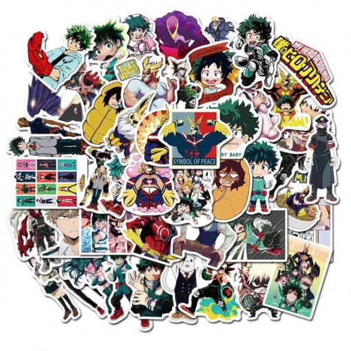 My Hero Academia Stickers 50pcs 3293