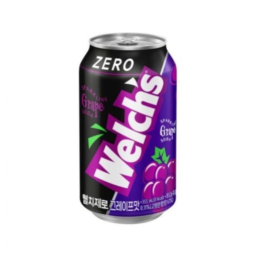 Welch’s Sparkling Grape soda - zero sugar 355ml