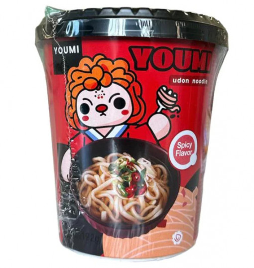 Youmi Instant Udon Cup Spicy Flavor 192g