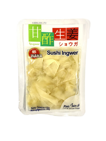 Inaka White Sushi Ginger 85g