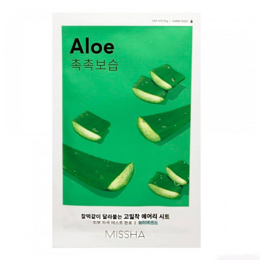 Missha Airy Fit Sheet Mask - Aloe 19g