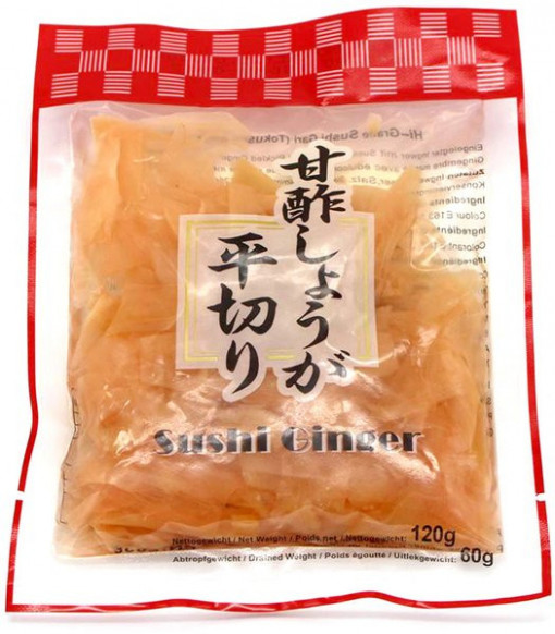 Pink Ginger for Sushi 60g