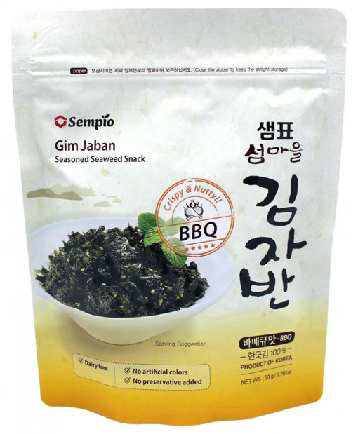 Sempio - Seasoned Seaweed Snack BBQ 50g