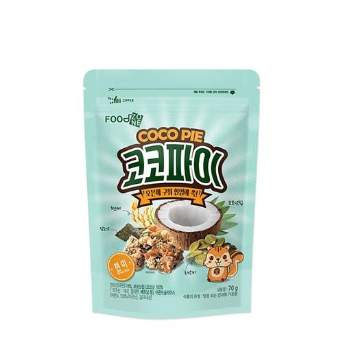 FoodZone Coco Pie (brown rice) 70g