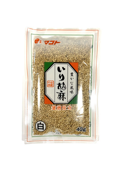 Makoto Roasted White Sesame Seeds 40g