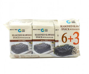 CJO Seasoned Seaweed Olive Oil (4,5gx9)