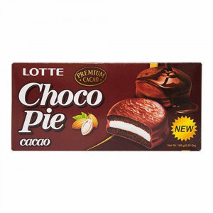 Lotte Choco Pie (Cocoa) 168g