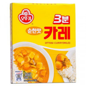 Ottogi Curry 3 Min. Mild 200g - Img 1