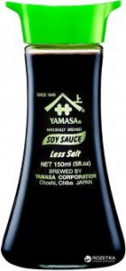 Yamasa Less Salt Soy Sauce 150ml (Sos de Soia)