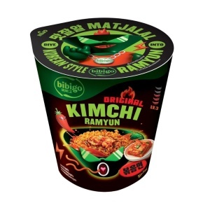 Bibigo Stir-Fried Ramyun Cup Original Kimchi Flavour 98g
