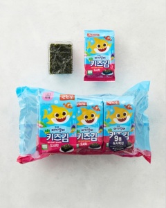 KC Pink Fong (Baby Shark) Kids Crispy Seaweed 36g (alge prajite)