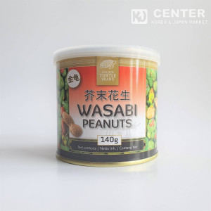 Peanuts Wasabi coated GT can 140g