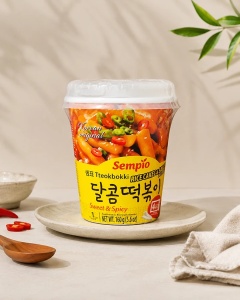 Sempio Instant Tteokbokki Cup Sweet & Spicy 160g
