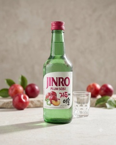 Jinro Soju Plum 13% 350ml